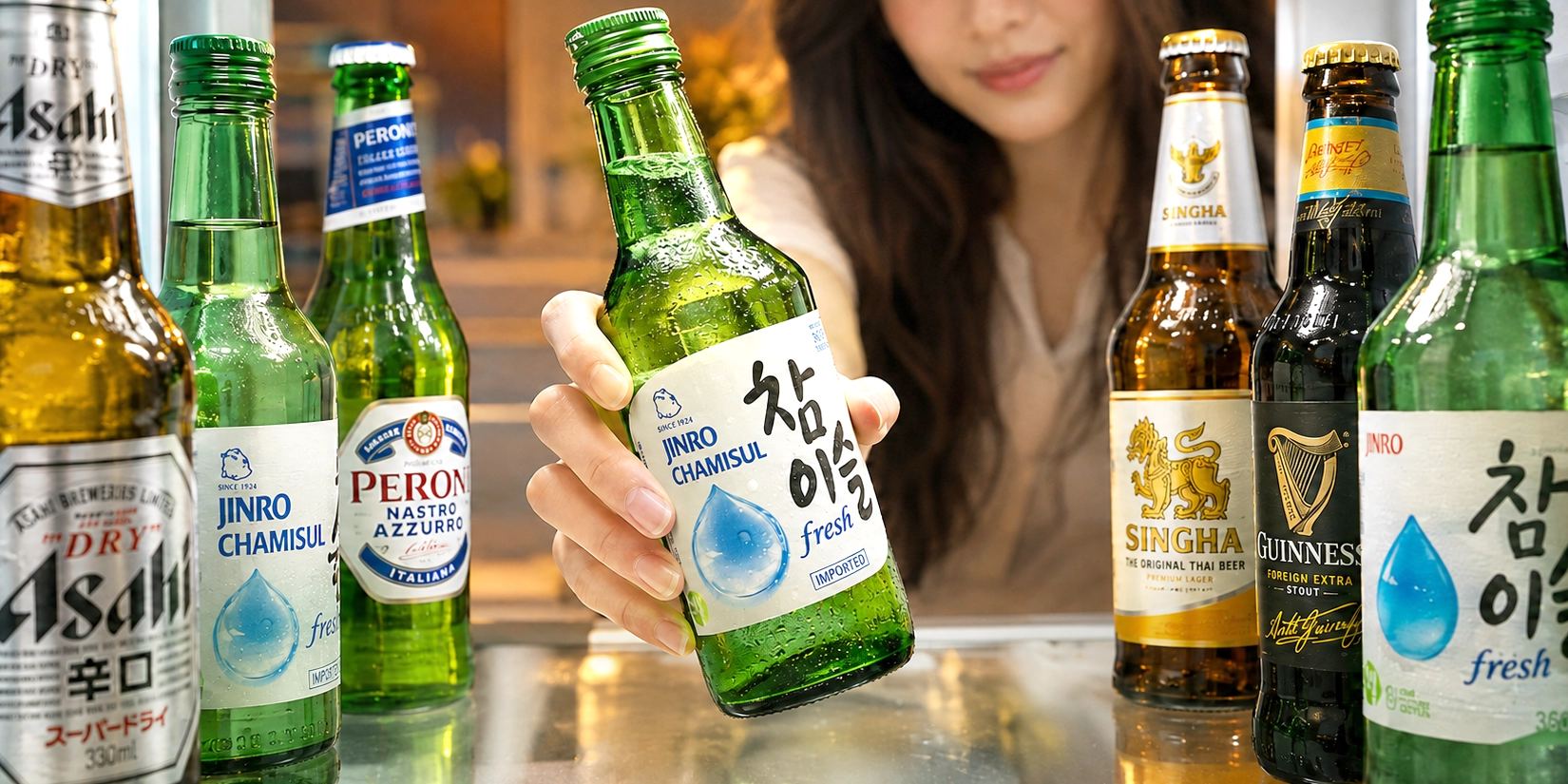 CHỌN BIA - SOJU THEO THƯƠNG HIỆU